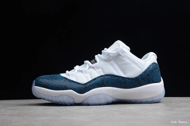 Kick Theory Air Blue CD6846-102 Jordan 11 Navy Snakeskin Low 0808